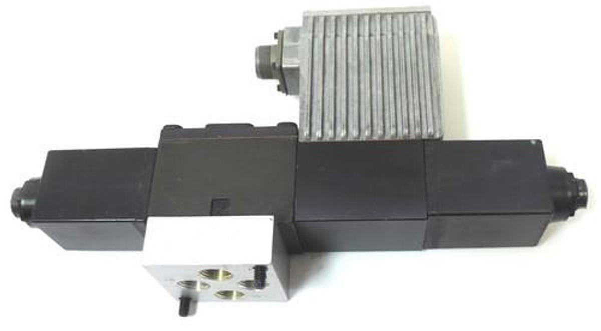 Used PARKER D1FXE05D20 PROP. VALVE 24 VDC 5000 PSI/345 BAR MAX
