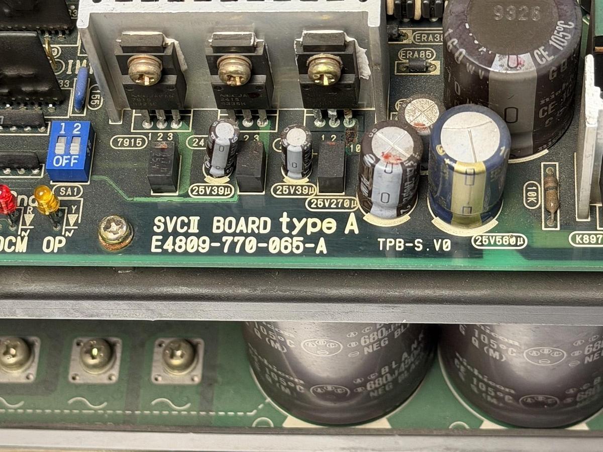 Used Okuma 1006 BLI-D BLII-D Servo Drive E4809-770-065-A SVCI Board E4809-820-004-B