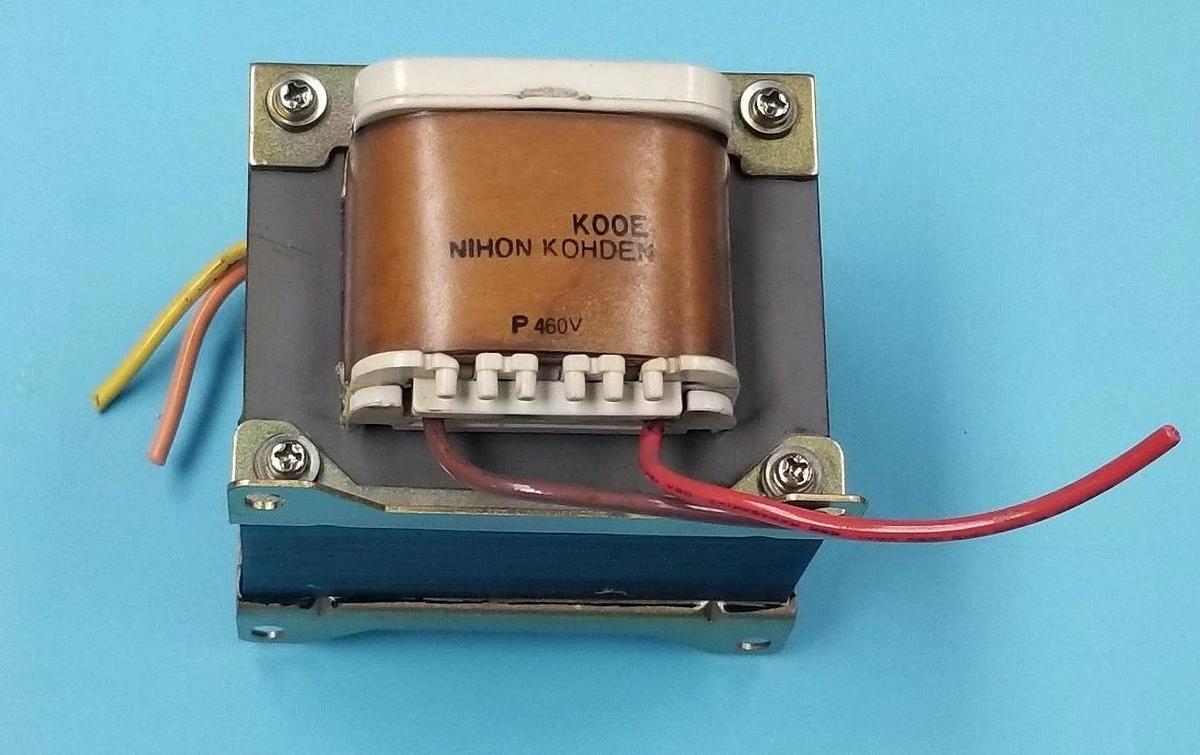 Used NIHON KOHDEN 101X495AA244 TRANSFORMER 230-460V FP76.2-40S , K00E