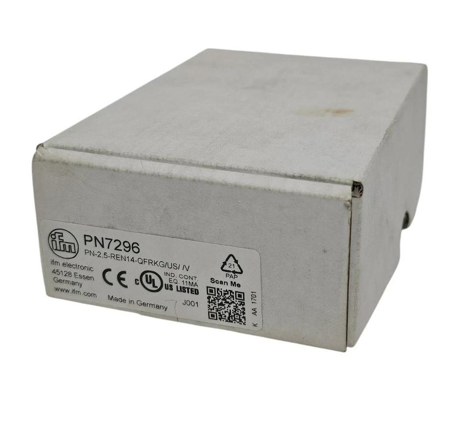 Used IFM PN-2,5-REN14-QFRKG/US/ /V PRESSURE SENSOR PN7296 18 to 30 VDC USED