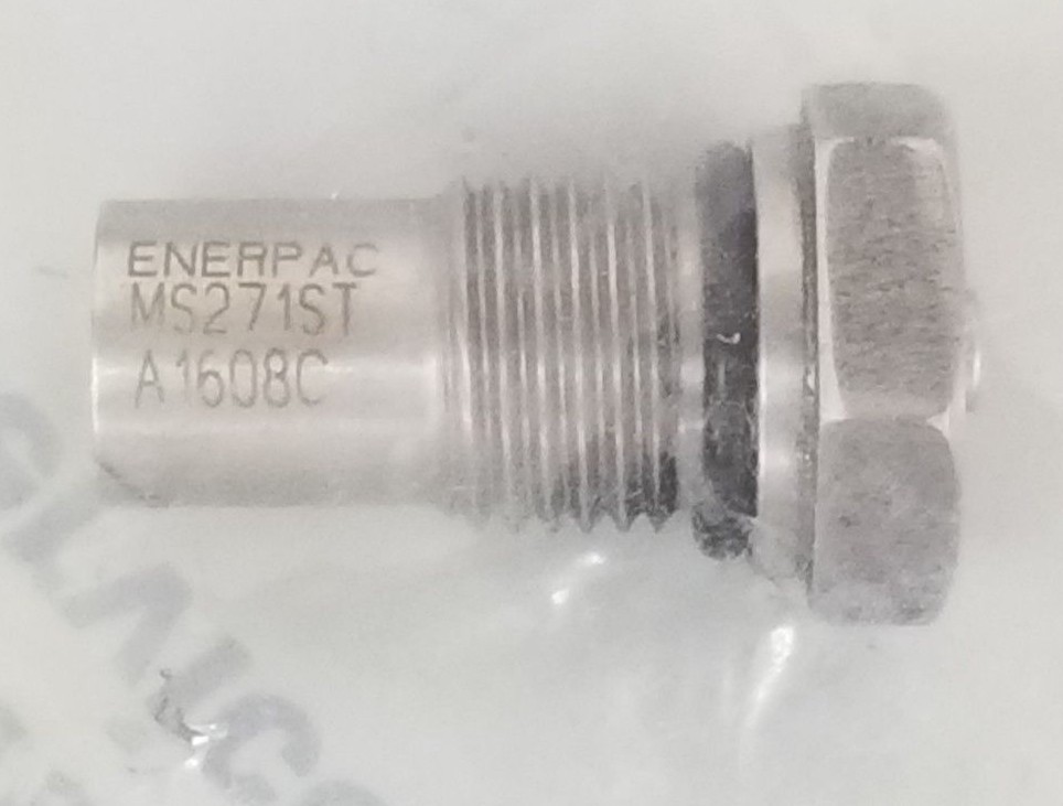 Used NEW ENERPAC MS271ST A1608C MANIFOLD CYLINDER MS271STA1608C