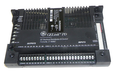 Used GENERAL ELECTRIC GELPDA024D01A I/O MODULE REMOTE GELINK PD 24VAC/DC 1AMP