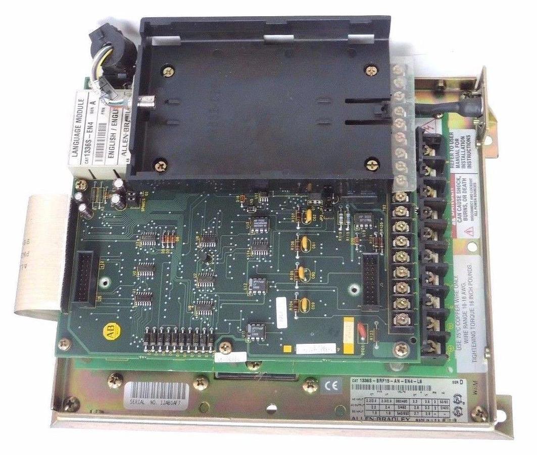 Used ALLEN BRADLEY 1336S-BRF15-AN-EN4-L6 DRIVE 1336SBRF15ANEN4L6 SER. D