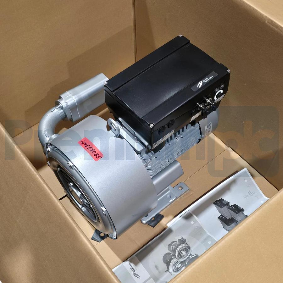 Gardner Denver Elmo G-BH1e 2BH1410-1H346-Z Side Channel Blower 4.3kW w/Converter