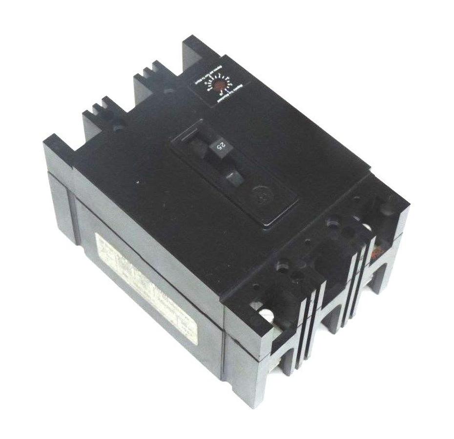 Used NIB WESTINGHOUSE 2606D95G12 DE-ION CIRCUIT BREAKER 600VAC, 250VDC, 25AMP, 2POLE
