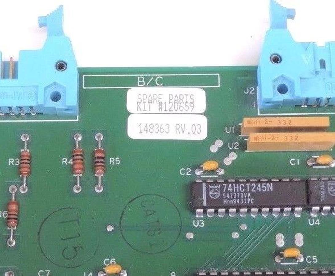 Used ALLEN BRADLEY 148363 PCB MAIN CTRL 3-200HP, RV.03