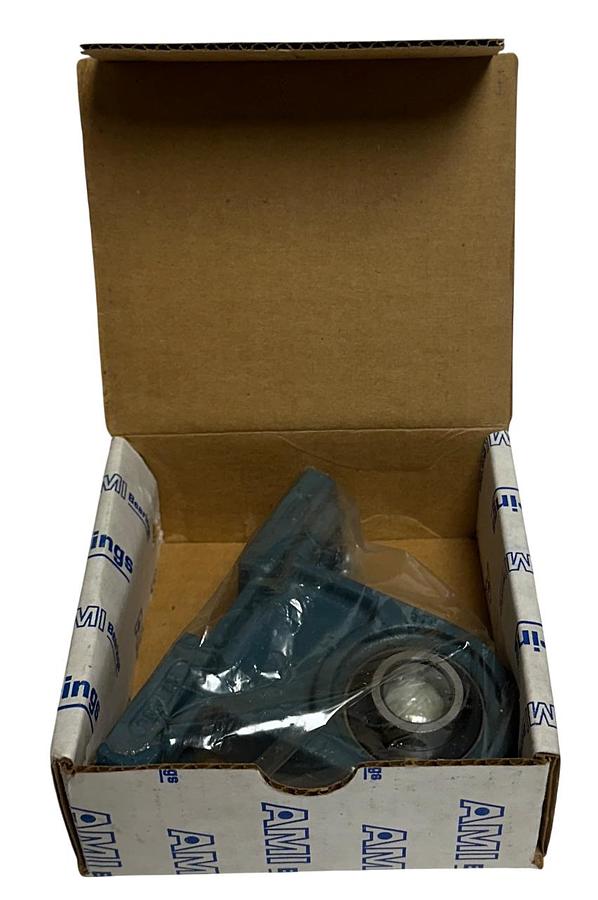 Used 2 AMI BEARINGS UCPH204 OEM PEDESTAL BASE PILLOW BLOCK BEARINGS 2-BOLT NSMP