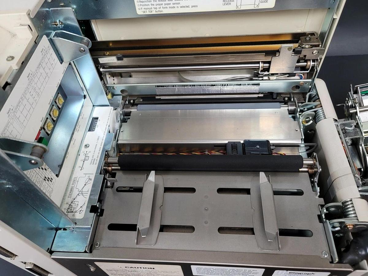 Used RJS IP8400V THERMABAR VERFIED PRINTING SYSTEM TB-285 PRINTER