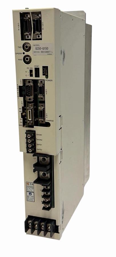 Used JTEKT GC50-U150 SERVO CONTROLLER UNIT 29 AMP GC50U150 270-311 VDC / 200-230 VAC