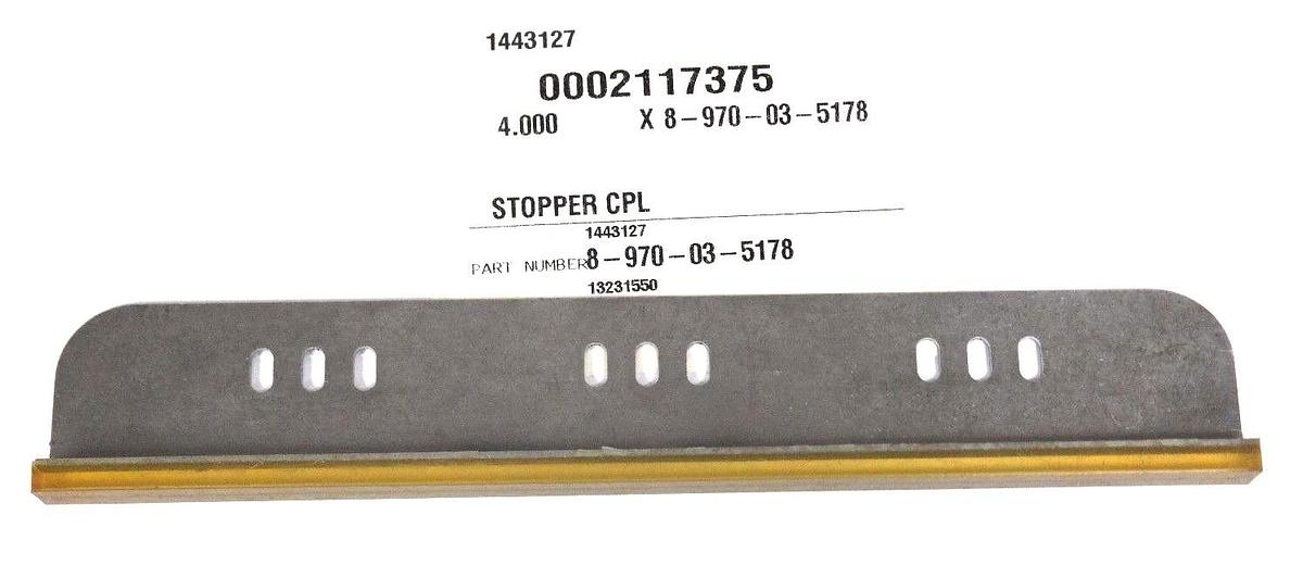 Used NEW KRONES 8-970-03-5178 STOPPER CPL 8970035178, 0002117375