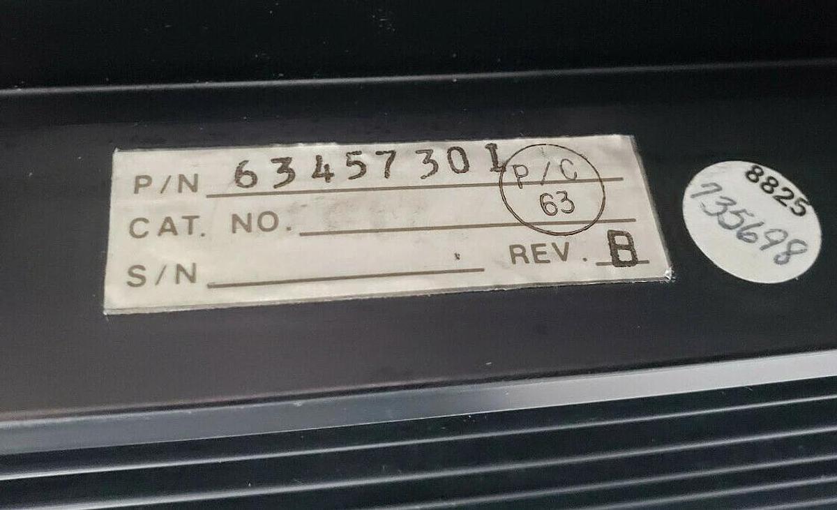 Used ALLEN BRADLEY 63457301 REV. B POWER SUPPLY DISTRIBUTION AND FILTER MODULE 634368