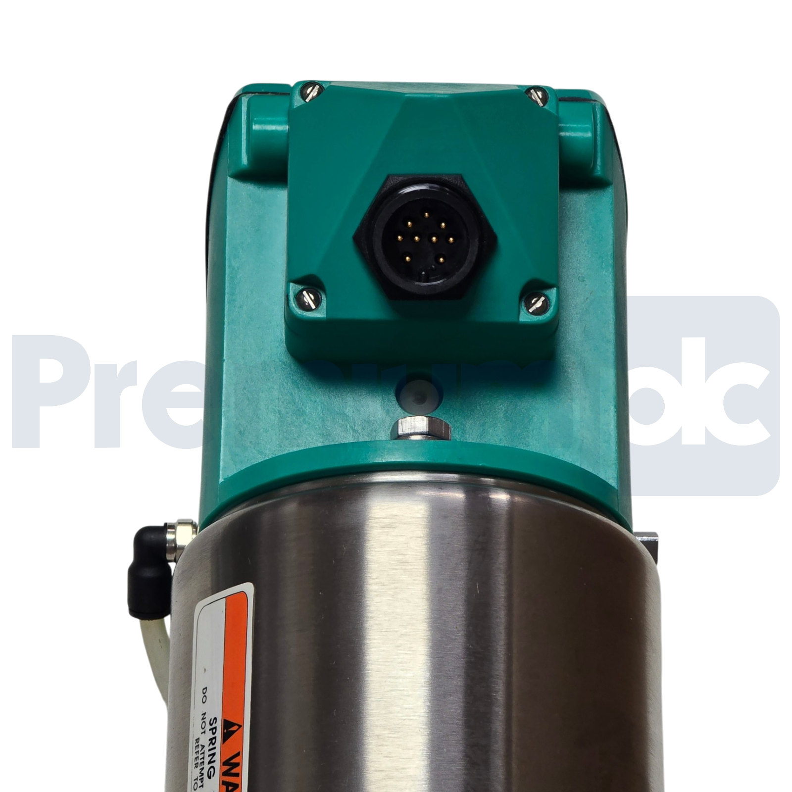 Used Tri-Clover 761TR 1-1/2" Sanitary Valve 316L SS 761TR-21M-29S-11/2-316L-34-4-3