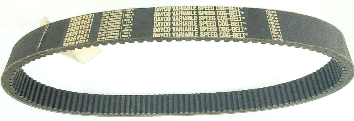 Used NEW DAYCO 2926V521 VARIABLE SPEED COG-BELT 1-13/16IN TOP WIDTH 53IN OVERALL LENG