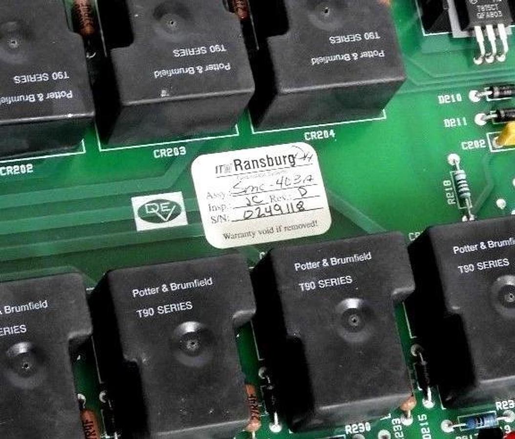 Refurbished REPAIRED RANSBURG RANSBURG SMC-403A RELAY BOARD SMC403A