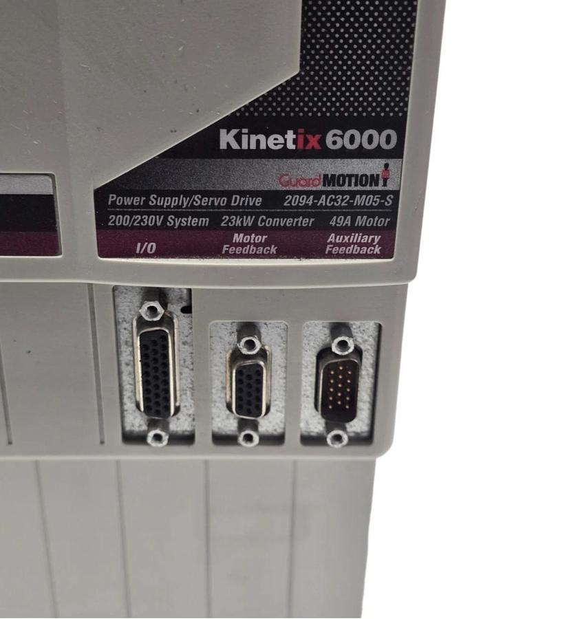 Used ALLEN BRADLEY 2094-AC32-M05-S /A Kinetix 6000 MULTI-AXIS SERVO DRIVE USPI (read)