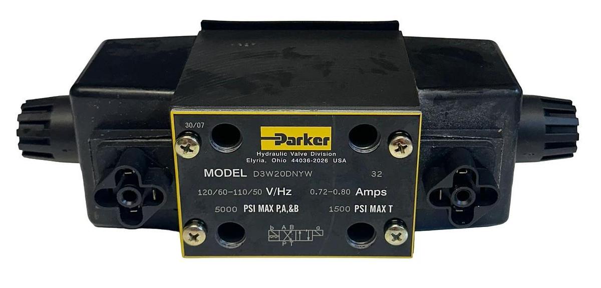 NEW PARKER D3W20DNYW-32 / D3W20DNYW HYDRAULIC CONTROL VALVE D3W 4-WAY NSMP