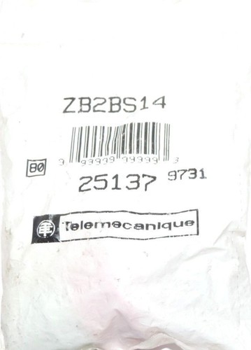 NEW TELEMECANIQUE ZB2BS14 PUSHBUTTON OPERATOR MUSHROOM RED 40MM KEY RELEASE