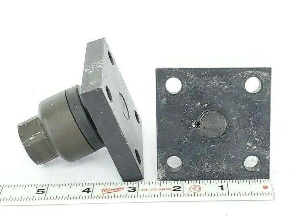 Used LOT OF 2 SMC JAF63-18-150 FLOATING JOINTS M18X1.50 JAF6318150