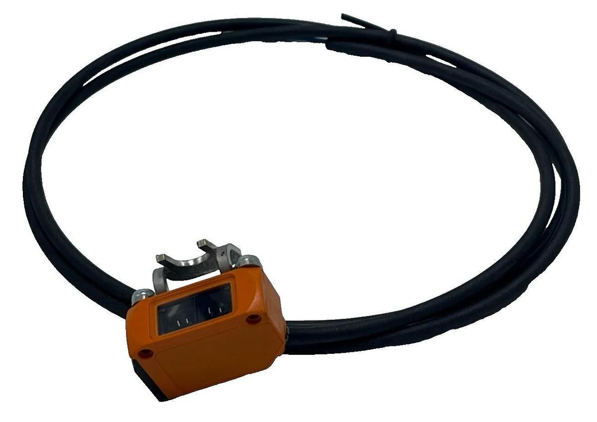 IFM EFECTOR O6P208 PHOTOELECTRIC SENSOR O6P-FPKG/1M/PH-O6P208 WITH BRACKET