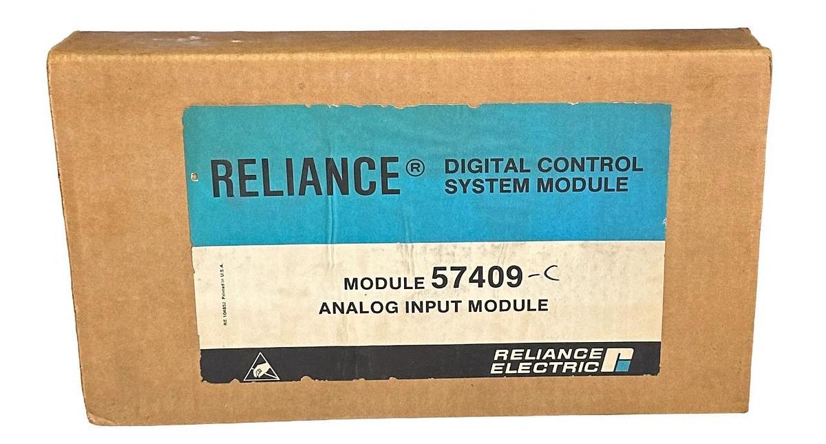 NEW RELIANCE ELECTRIC 57409-C / 57409 ISOLATED CONTROL ANALOG INPUT MODULE