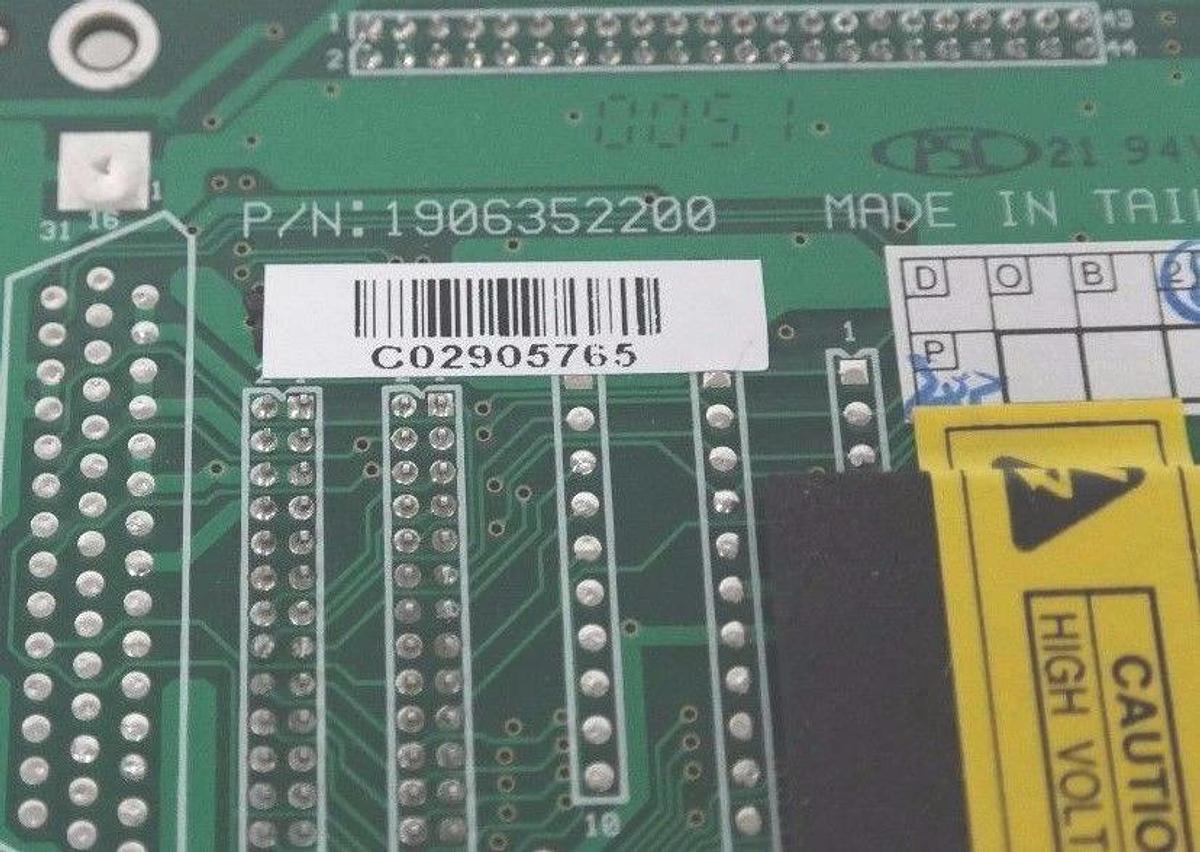 Used NIB MARSH VIDEOJET TECHNOLOGIES RP29412 OVERTURE VIDEO DAUGHTERBOARD 1906352200