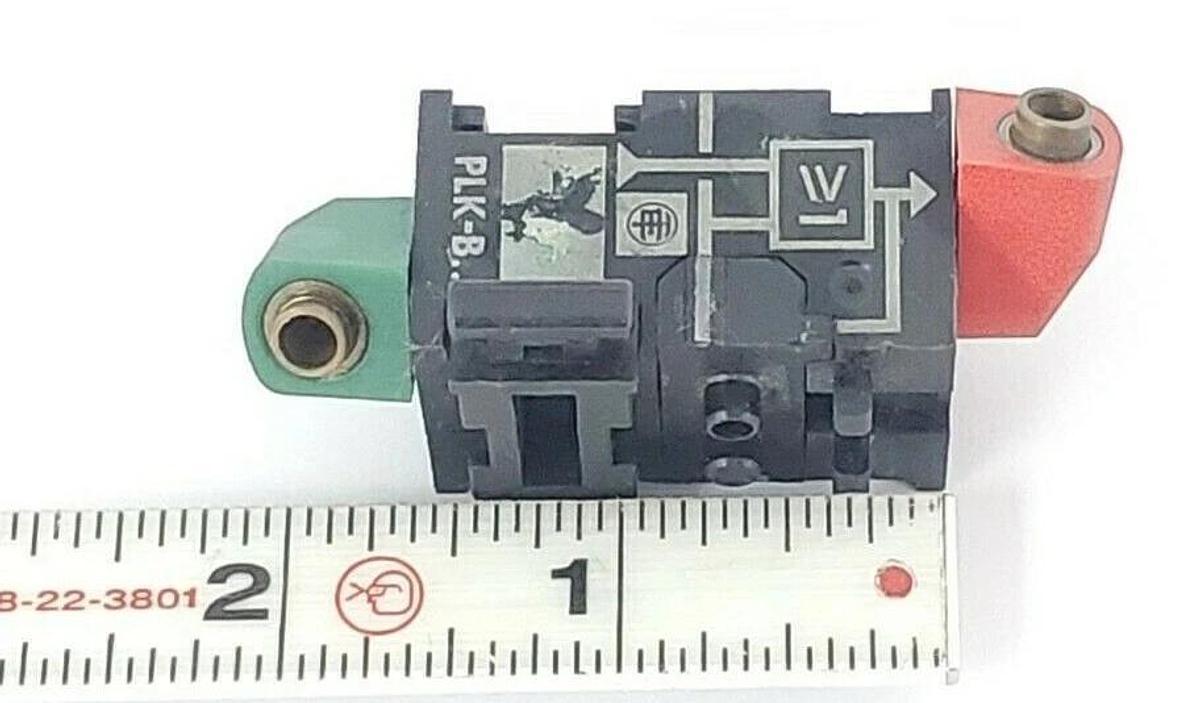 Used PARKER SCHRADER BELLOWS PLK-B PNEUMATIC LOGIC CONTROL VALVES PLKB