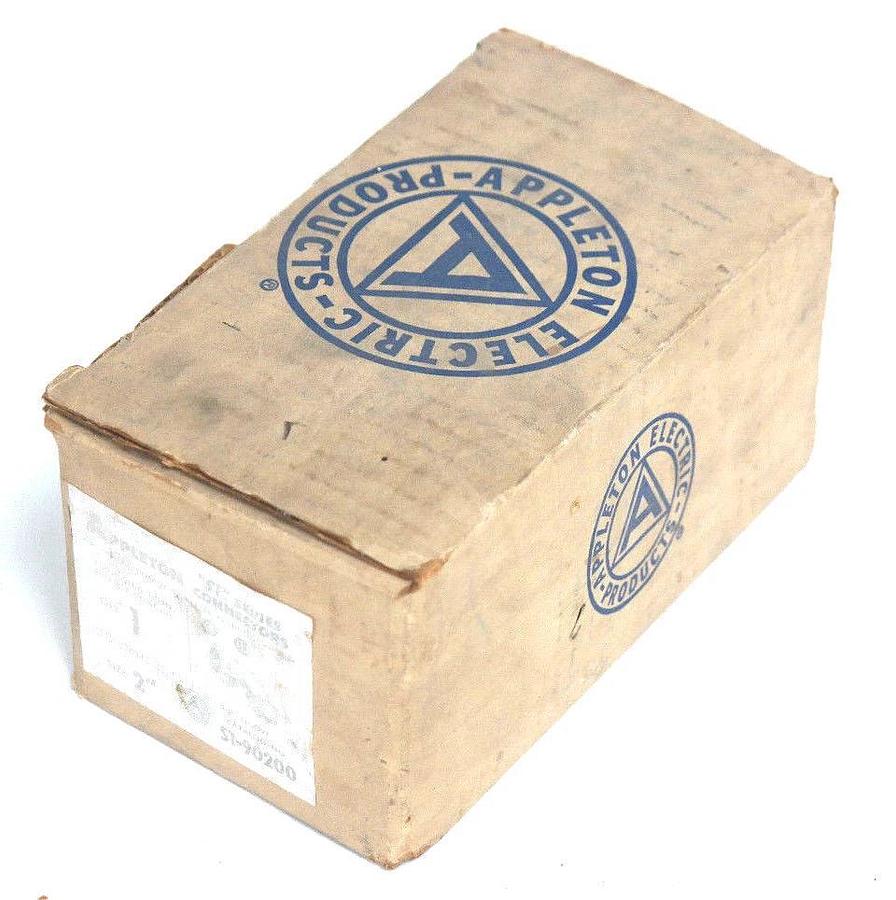 Used NIB APPLETON ST-90200 90 DEG ELBOW CONNECTOR FOR LIQUID TIGHT FLEXIBLE CONDUIT