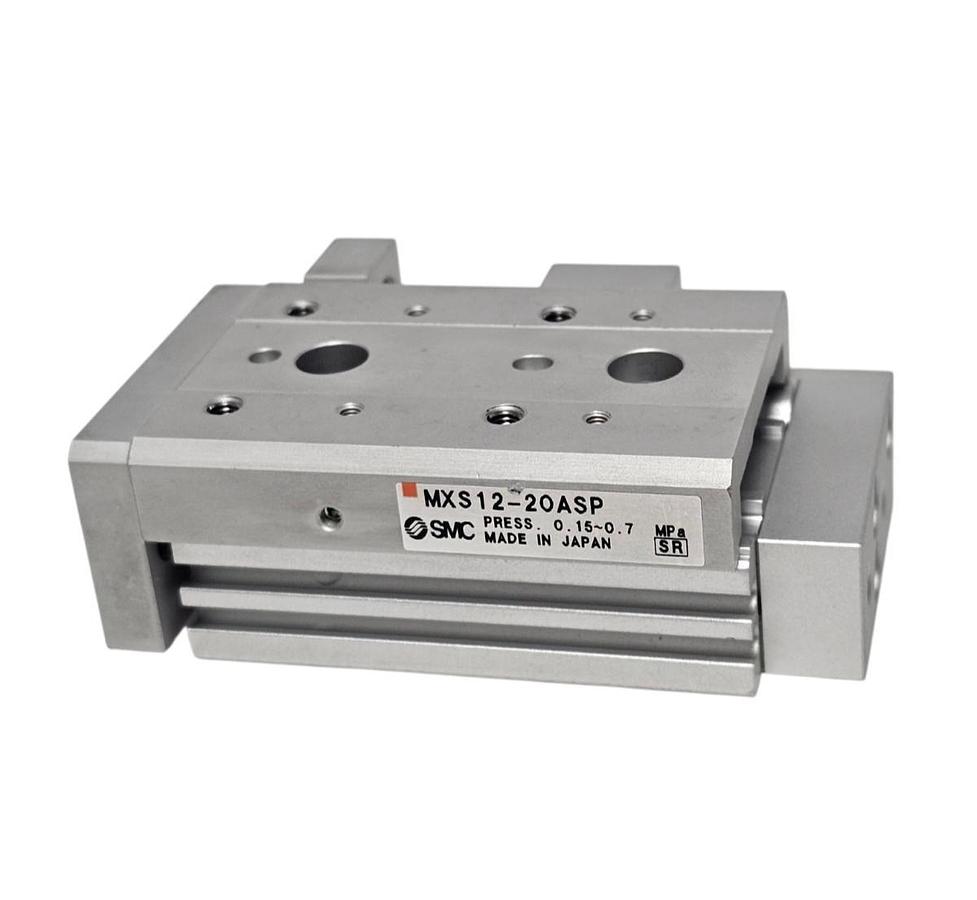 NEW SMC MXS12-20ASP CYLINDER AIR SLIDE TABLE MXS1220ASP PRESS. 0.15~0.7