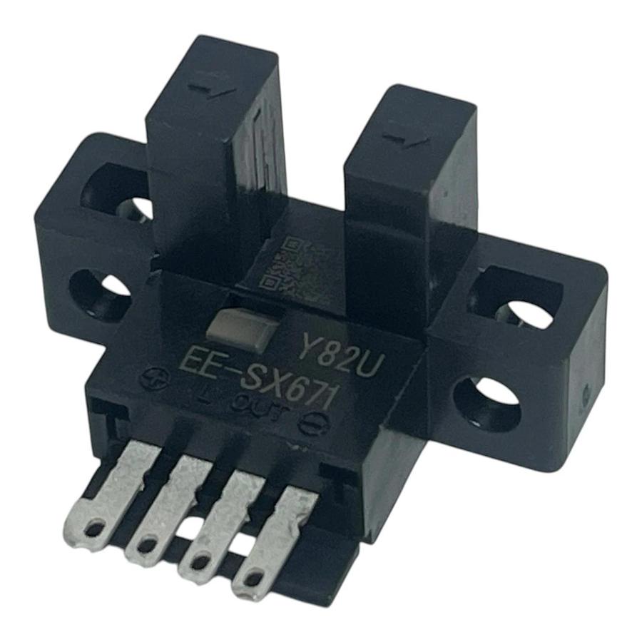 LOT OF 5 Omron EE-SX671 Slotted Photomicrosensor NPN 5mm Slot Sensors NEW