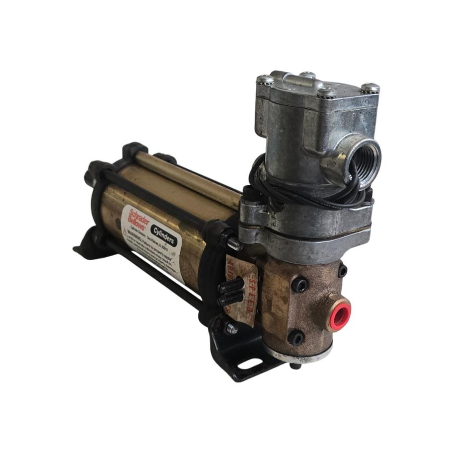 Used PARKER SCHRADER BELLOWS B80132027 115/60 4.000 - B80132027-11560X0400 AIR MOTOR
