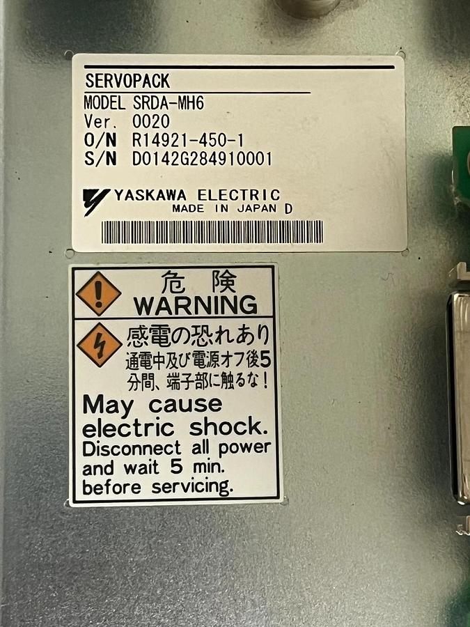 Used Yaskawa DX100 Servo Drive Stack SRDA-SDA06A01A-E SRDA-MH6 Converter Assembly