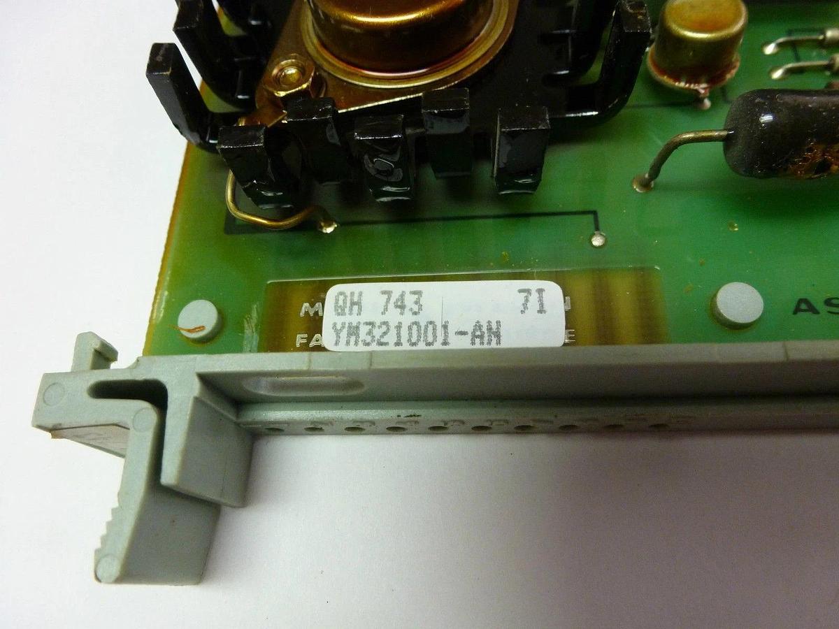 Used ASEA YM321001-AN PC BOARD YM321001Z SIGNAL UNIT TYPE QH 743
