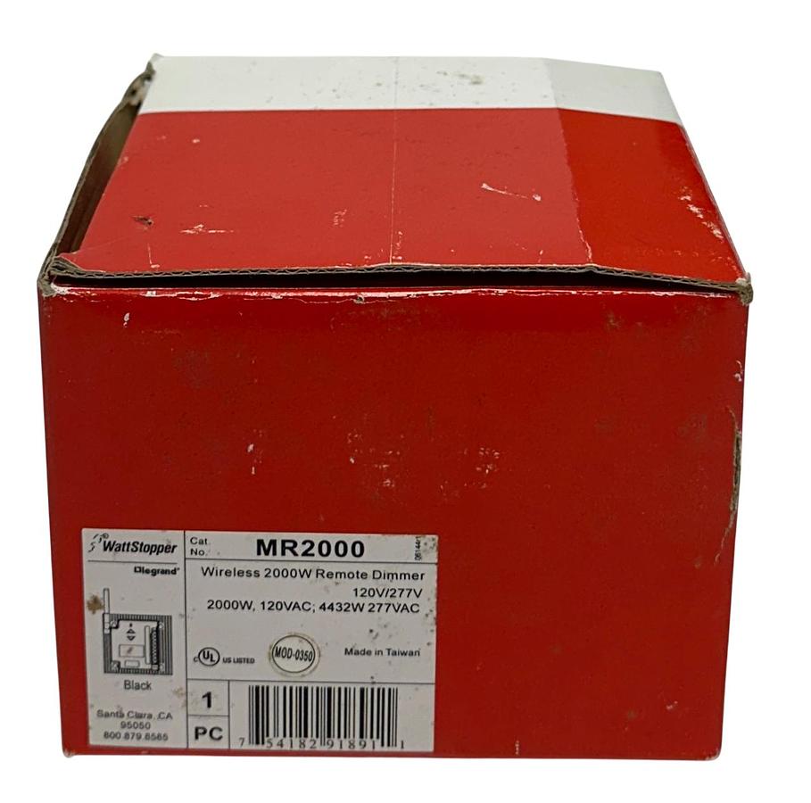 Used LEGRAND WattStopper MR2000 WIRELESS 2000W REMOTE DIMMER 120/277VAC OEM NSMP
