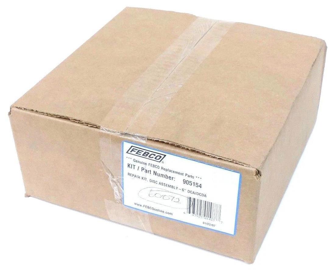Used NIB FEBCO 905154 DISC ASSEMBLY REPAIR KIT 6" DCA/DCDA
