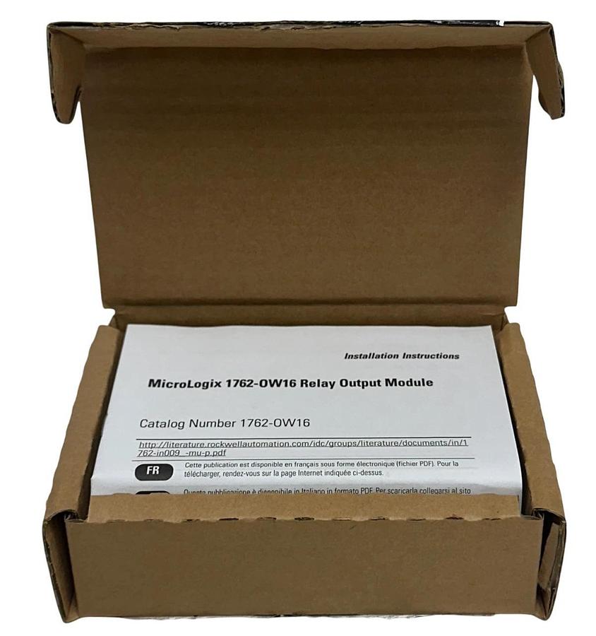 ALLEN BRADLEY 1762-OW16 /B MicroLogix 16-PT RELAY OUTPUT MODULE VAC/DC NSMP