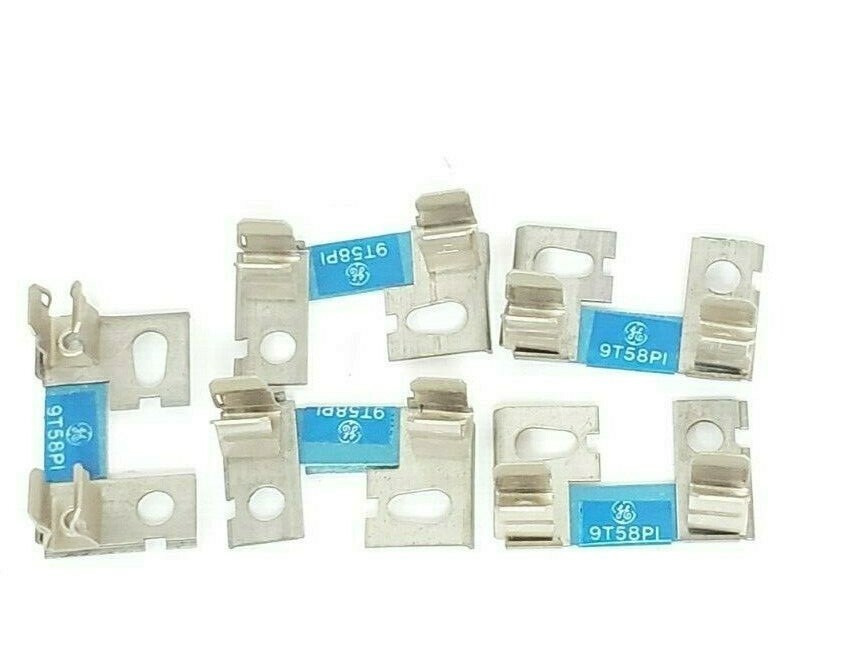 Used LOT OF 5 NEW GENERAL ELECTRIC 9T58P1 FUSE HOLDER ELEMENTS 15AMP 250V