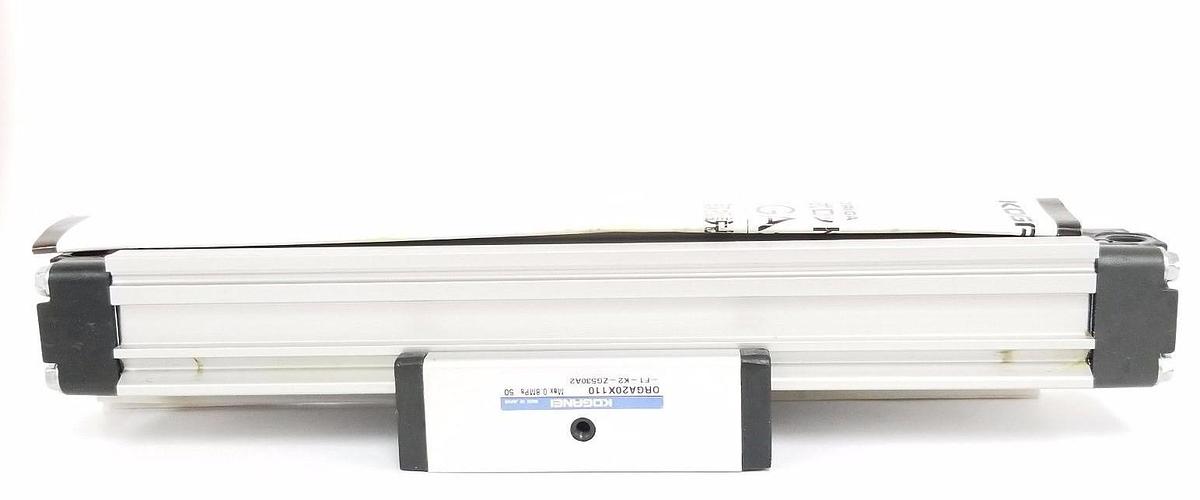 Used NEW KOGANEI ORGA20X110 RODLESS CYLINDER ACTUATOR MAX. 0.8MPa 50
