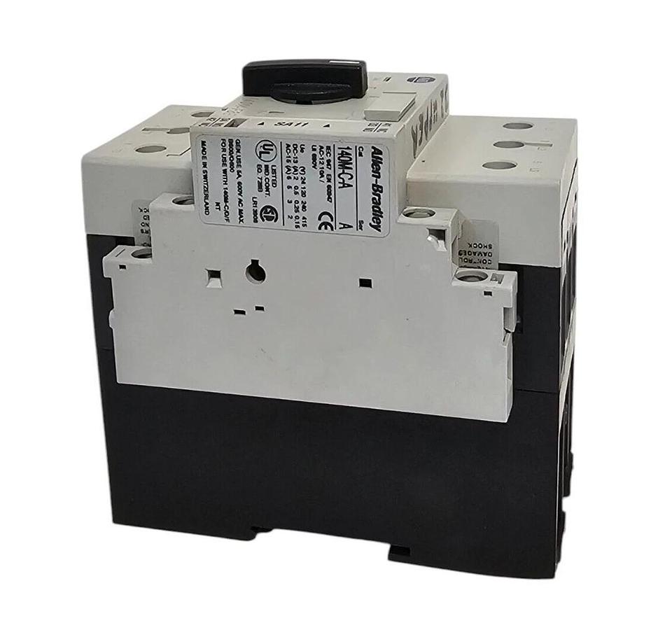 Used ALLEN BRADLEY 140M-F8E-C16 SER. B MOTOR PROTECTION CIRCUIT BREAKER 140MF8EC16