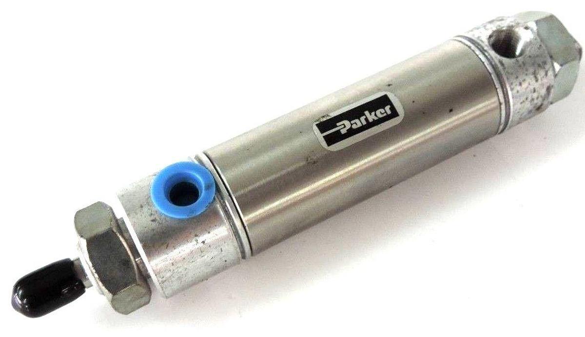 Used NEW PARKER 1.06DDXPSR01.5 PNEUMATIC CYLINDER 1-1/2" STROKE