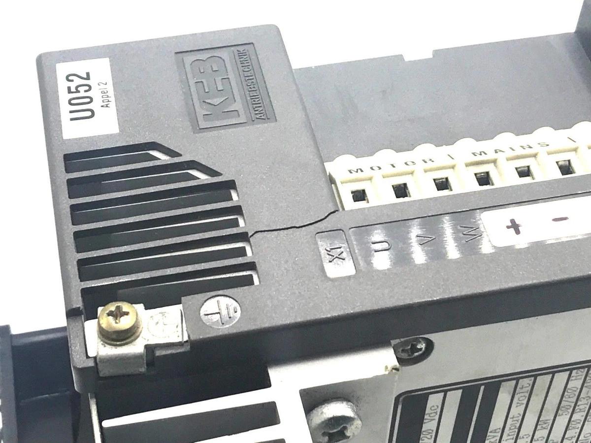 Used KEB COMBIVERT 14.F0.R11-3429 FREQUENCY CONVERTER DRIVE *BAD DISPLAY*