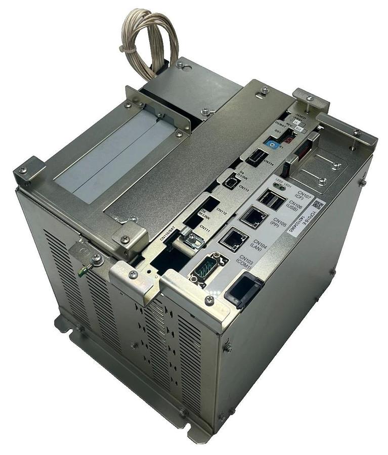 Used Yaskawa JZNC-YRK51-1E Controller Rack w/ JANCD-YIF01-1E & YCP01B-E Boards