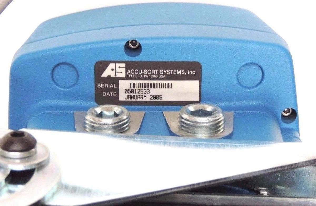 Used ACCU-SORT AXIOM 400 HIGH SPEED BAR CODE SCANNER W/ PS-4024 POWER SUPPLY