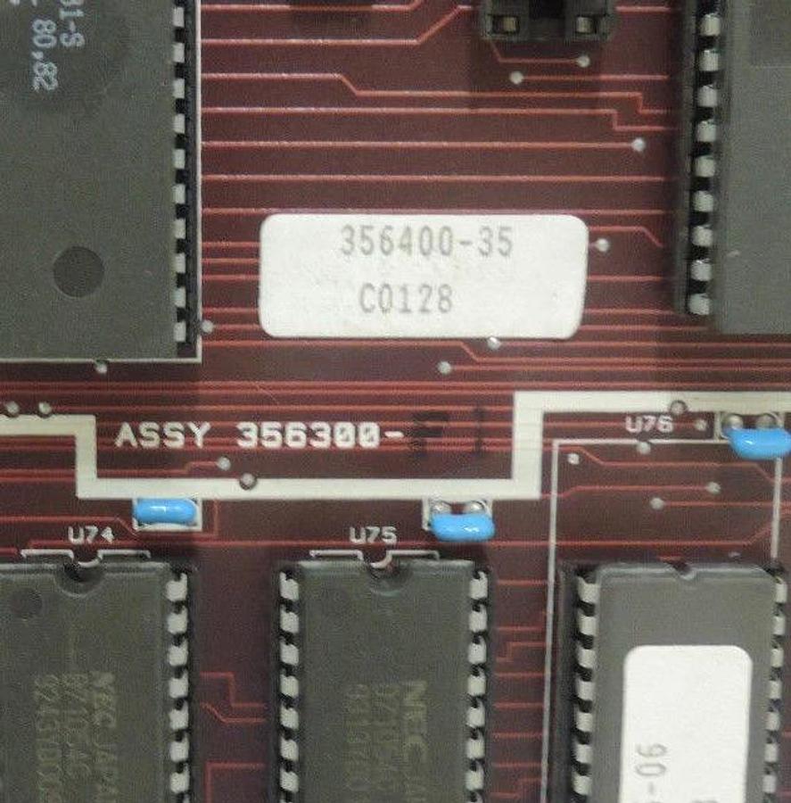 VIDEOJET 356400-35 MOTHER BOARD 356300-F1 CONTROL ASSEMBLY