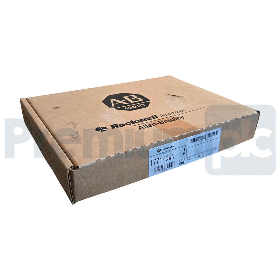 ALLEN BRADLEY 1771-OWN /A PLC-5 SELECTABLE CONTACT OUTPUT MODULE REV. D01 NSMP