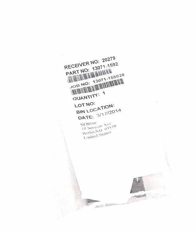 Used NEW MCCLELLAN 13071-1592/B ALUMINUM REPLACEMENT BRACKET 130711592B