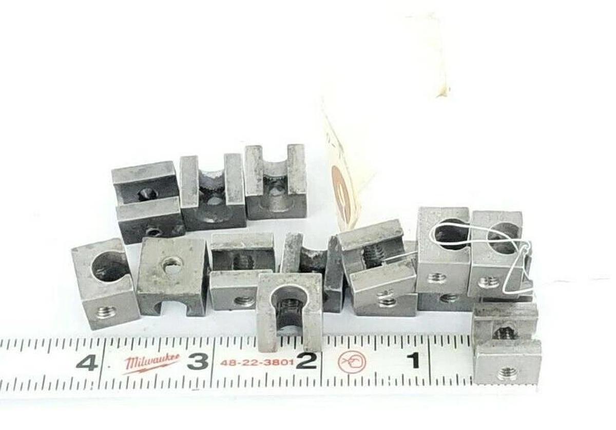 Used LOT OF 15 KRONES 1-011-53-037-0 CLAMPS 21627 1011530370