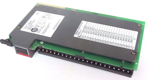 Used ALLEN BRADLEY 1771-IAD/D 120V AC/DC INPUT MODULE P/N: 96220672 A01, REV. D01
