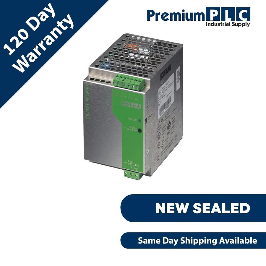 Used NEW PHOENIX CONTACT QUINT-PS-100-240AC/24DC/10 SWITCHING POWER SUPPLY 2938604