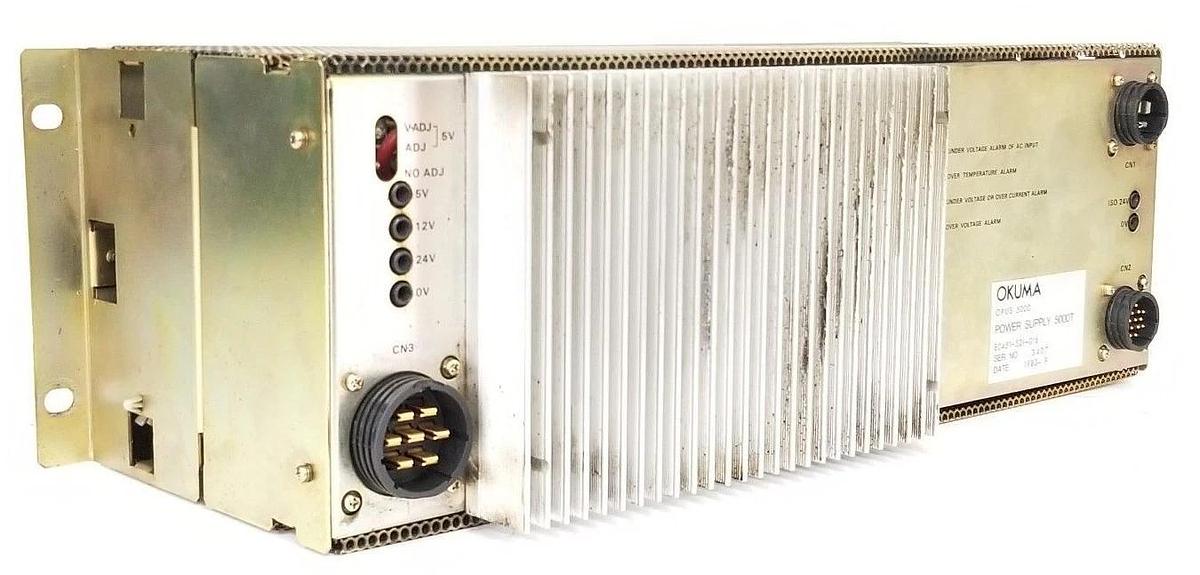 Used OKUMA OPUS 5000 E0451-521-016 POWER SUPPLY 5000T E0451521016