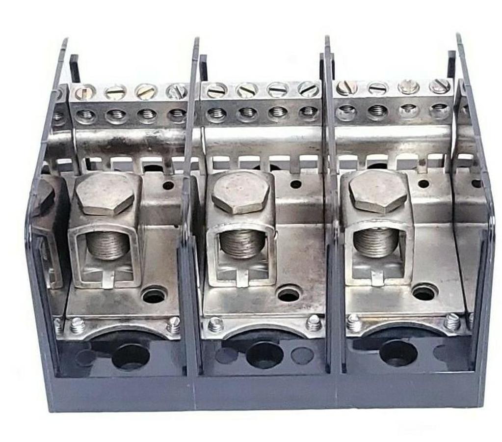 NIB GENERAL ELECTRIC CR151KDC20HB DISTRIBUTION BLOCK 3P 600V